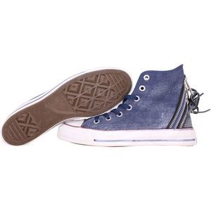 Converse Chuck Taylor Tri Zip Hi Navy/Red-White 545021C Women's